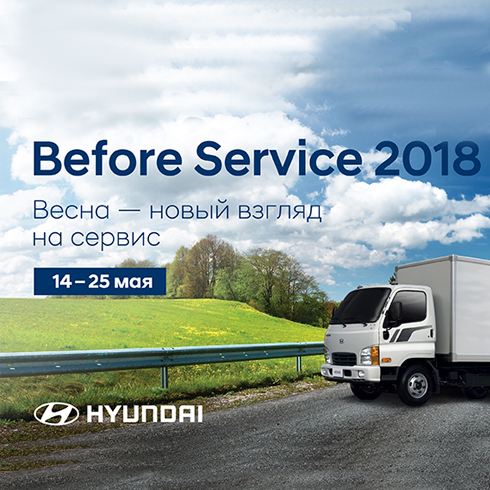 Акция Hyundai Before Service