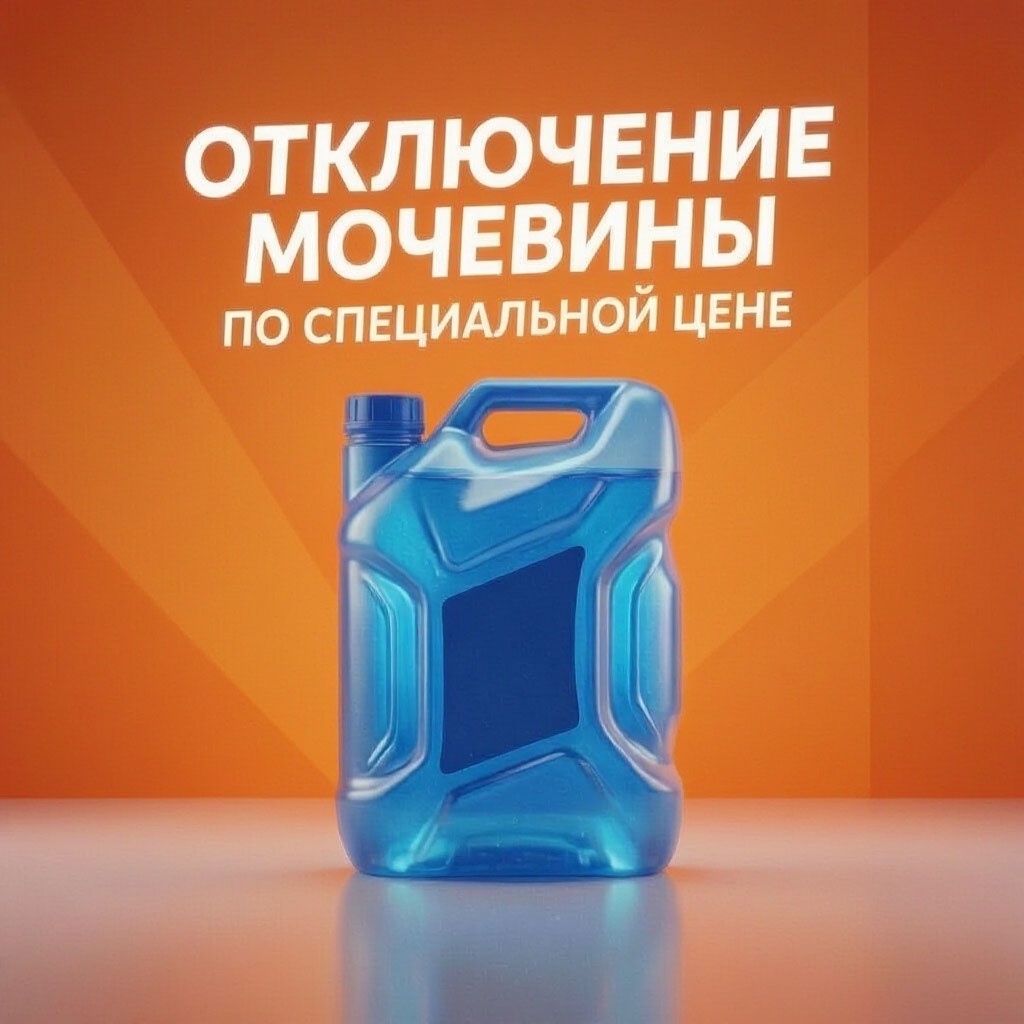 Отключение мочевины (AdBlue) за 40 000 руб.