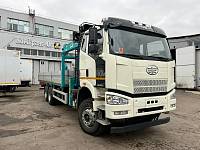 Faw J6 (СА3250) бортовой автомобиль с КМУ