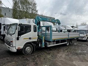 JAC N90 с КМУ Hyundai