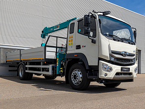 Forland 12 бортовой c КМУ Hyundai 3014