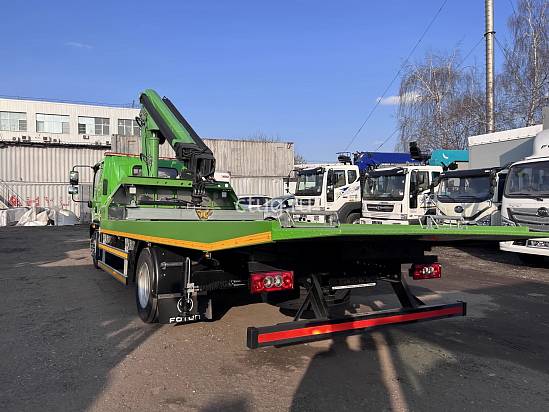 Foton S120 эвакуатор с КМУ