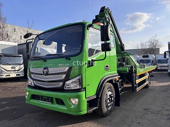 Foton S120 эвакуатор с КМУ