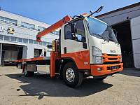 ISUZU эвакуатор с КМУ 2025