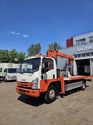 ISUZU эвакуатор с КМУ 2025