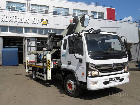 DongFeng C120 автовышка DS-350